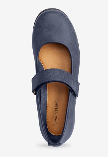 Women's Wide Width The Carla Mary Jane Flat