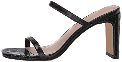 Women's Avery Square Toe Two Strap High Heeled Sandal