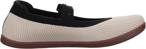 Womens Wide Toe Box Barefoot Mary Jane Flats + Zero Drop