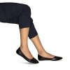 Womens Foldable Flat Ballet Shoes Casual Business Flats for Women
