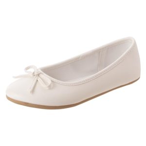 Toddler Youth Girls FAE String Tie Slip-On Ballet Flat by Payless