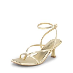 Women's kitten Low Strappy Lace Up Heels Open Square Toe Thong Ankle Strap Heels Sexy Fashion Comfort Dress Shoes Party