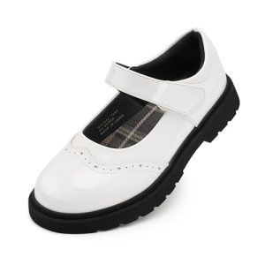 Girls School Uniform Shoes Mary Janes Flats Dress Shoes Chunky Loafers Oxfords (Little/Big Kids)