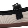 Womens Wide Toe Box Barefoot Mary Jane Flats + Zero Drop