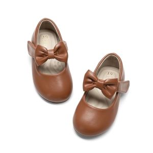 Toddler Flower Girl Dress Shoes Little Girls Mary Janes Ballet Flats Ballerina Shoes Wedding Party