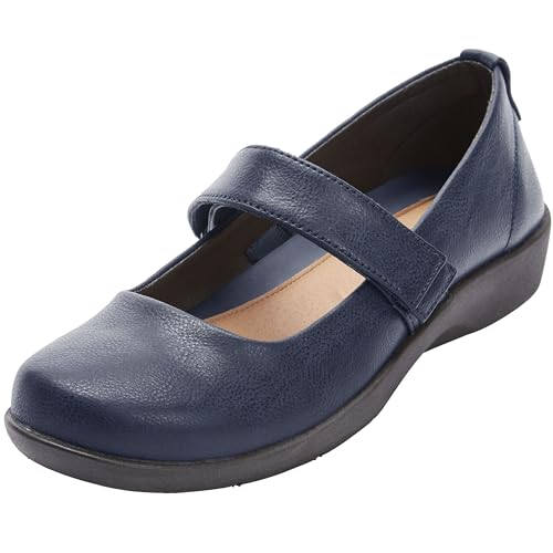 Women's Wide Width The Carla Mary Jane Flat