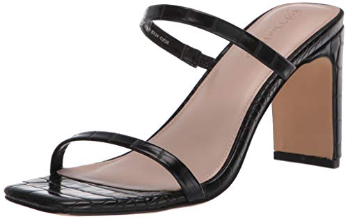 Women's Avery Square Toe Two Strap High Heeled Sandal