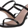 Women's Avery Square Toe Two Strap High Heeled Sandal