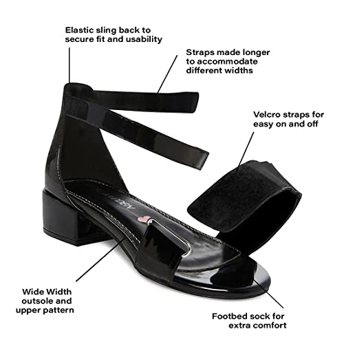 Girl's Adaptive Irenne Heeled Sandal