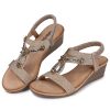 Womens Sandals Wedge Low: Wedge Sandal Women Dressy Summer