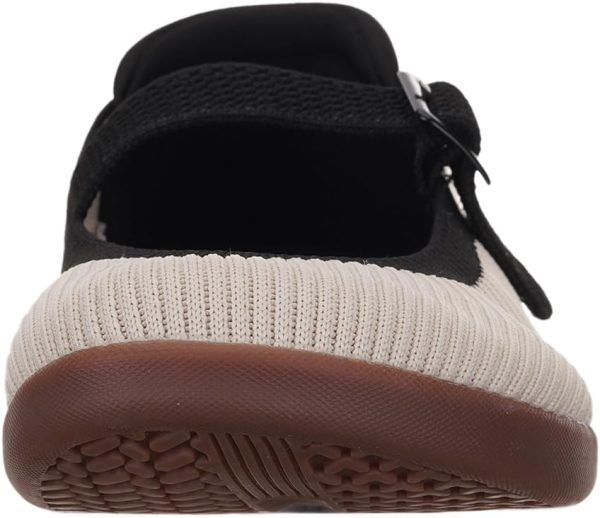 Womens Wide Toe Box Barefoot Mary Jane Flats + Zero Drop